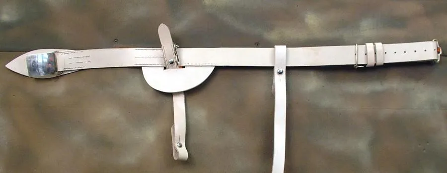 Original British Household Cavalry Hidden Sword Belt with Hangers