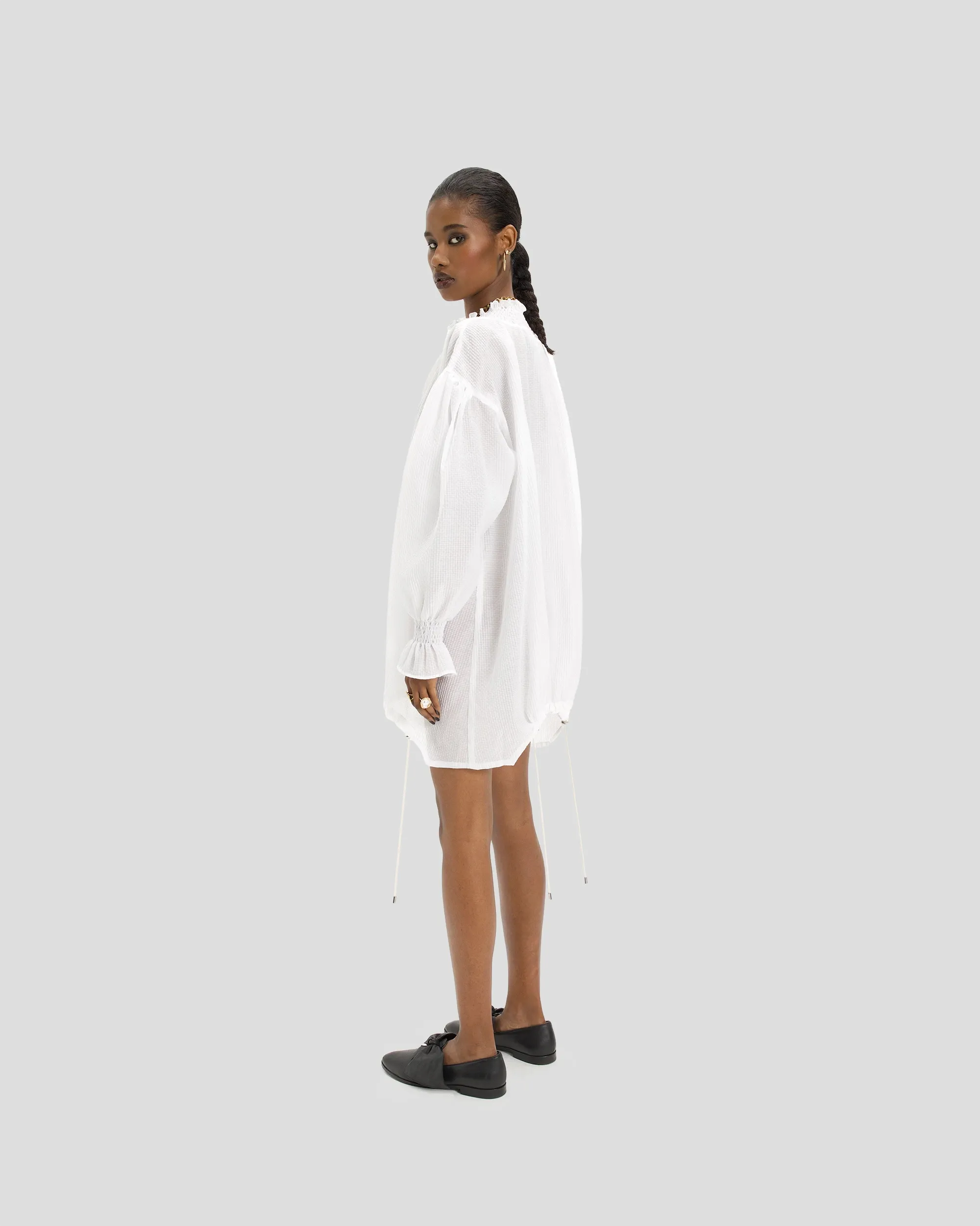 Owen Tunic-Shirt in Stamen Voile