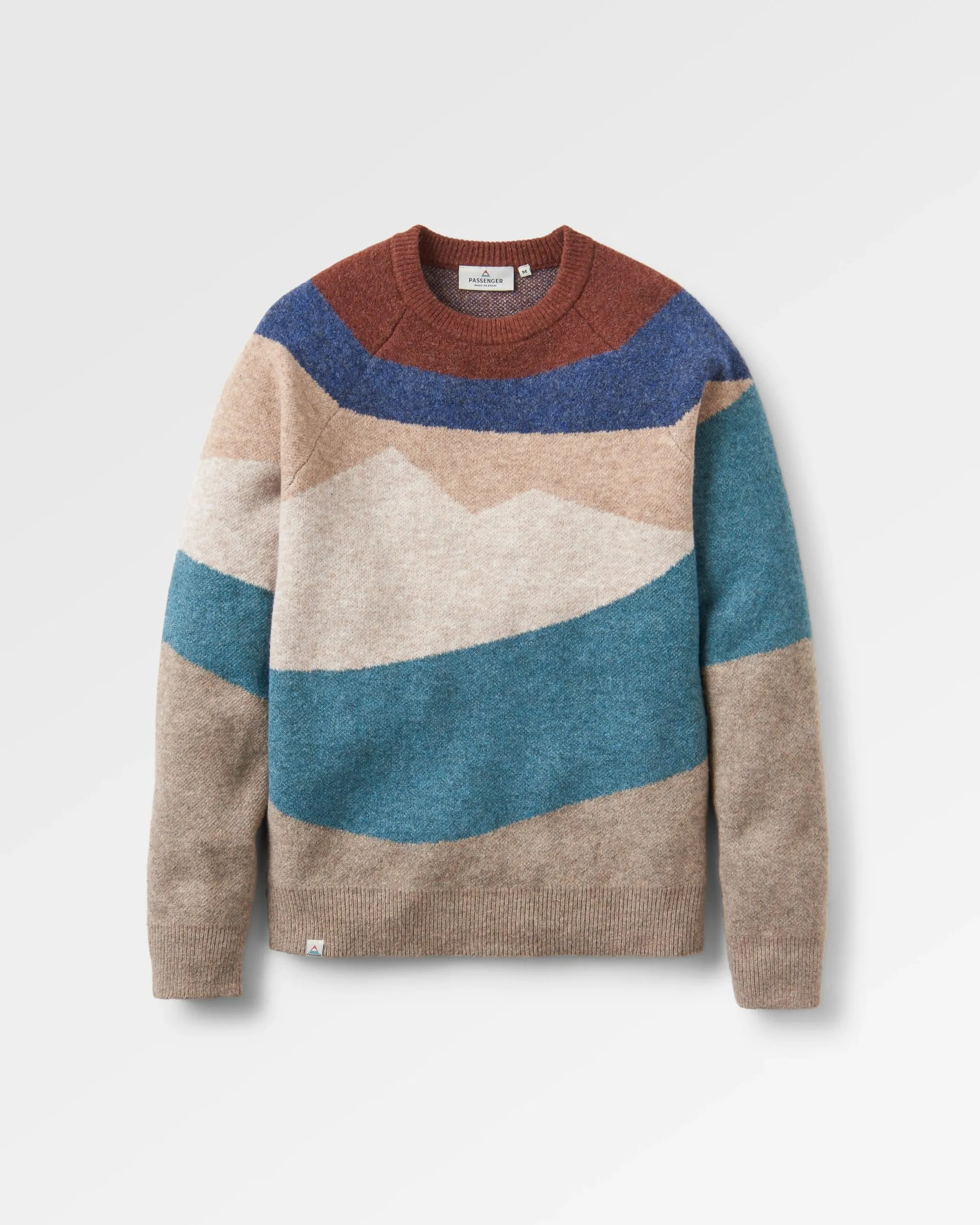 Panorama Knitted Jumper - Scenic Toffee