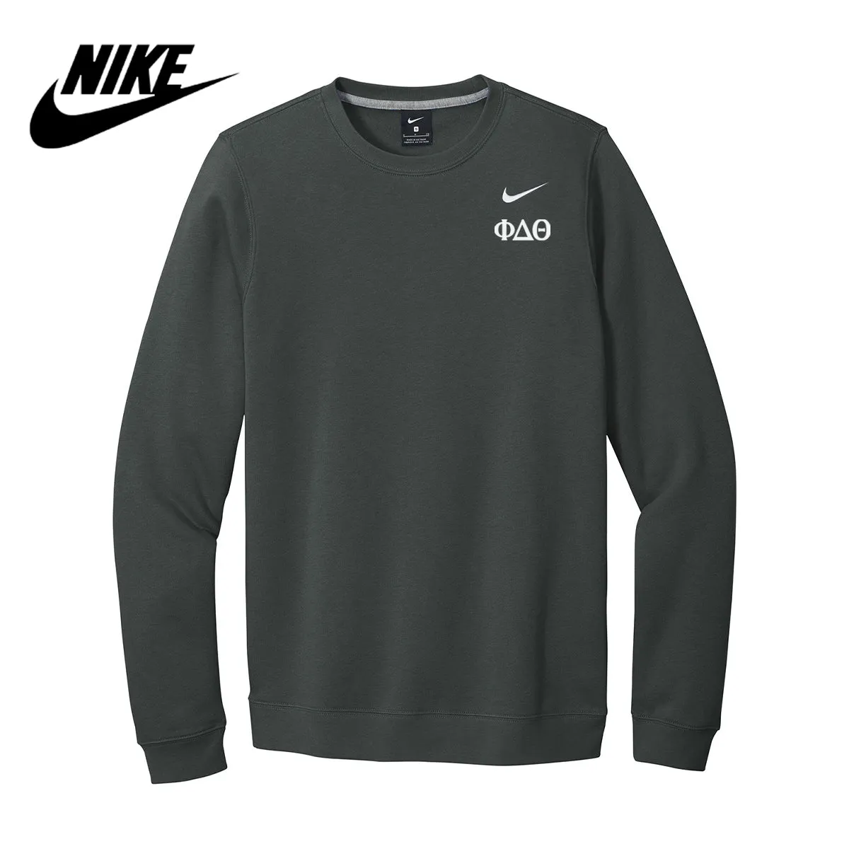 Phi Delt Nike Embroidered Crewneck