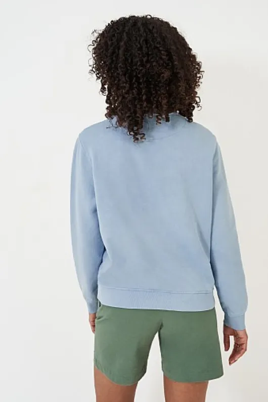 Pigment Dyed Crew Neck Sweatshirt