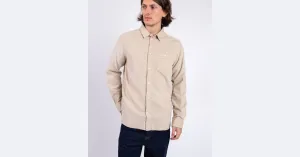 Plain Knowledge Cotton Regular Fit Corduroy Shirt