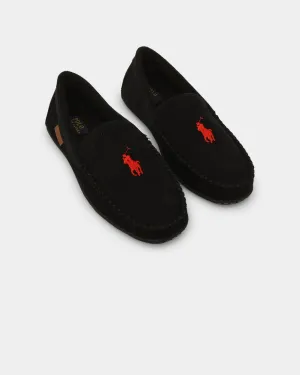 Polo Ralph Lauren Collins Slipper Black Corduroy