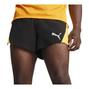 Puma Run Ultraweave Velocity Shorts Black Yellow