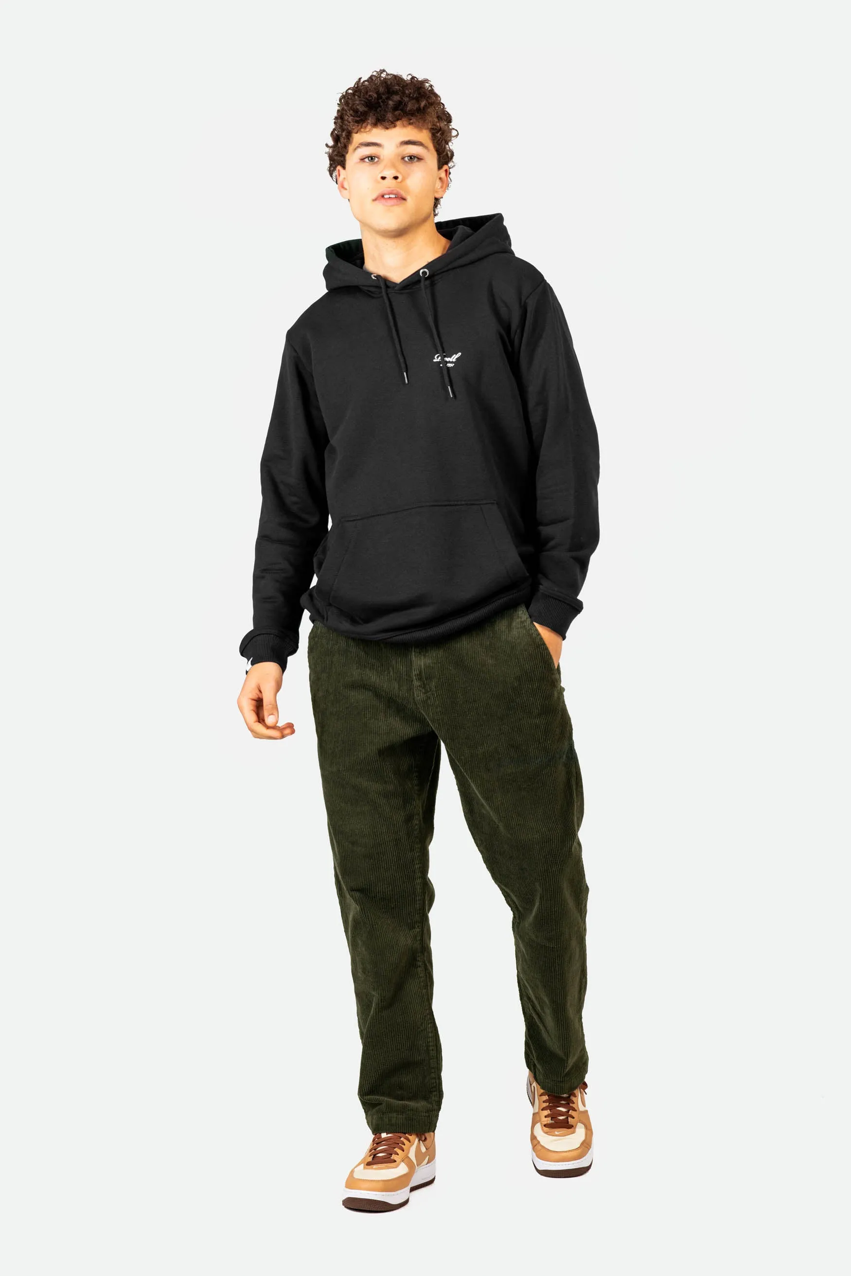 Reflex Loose Chino Corduroy - Dark Green