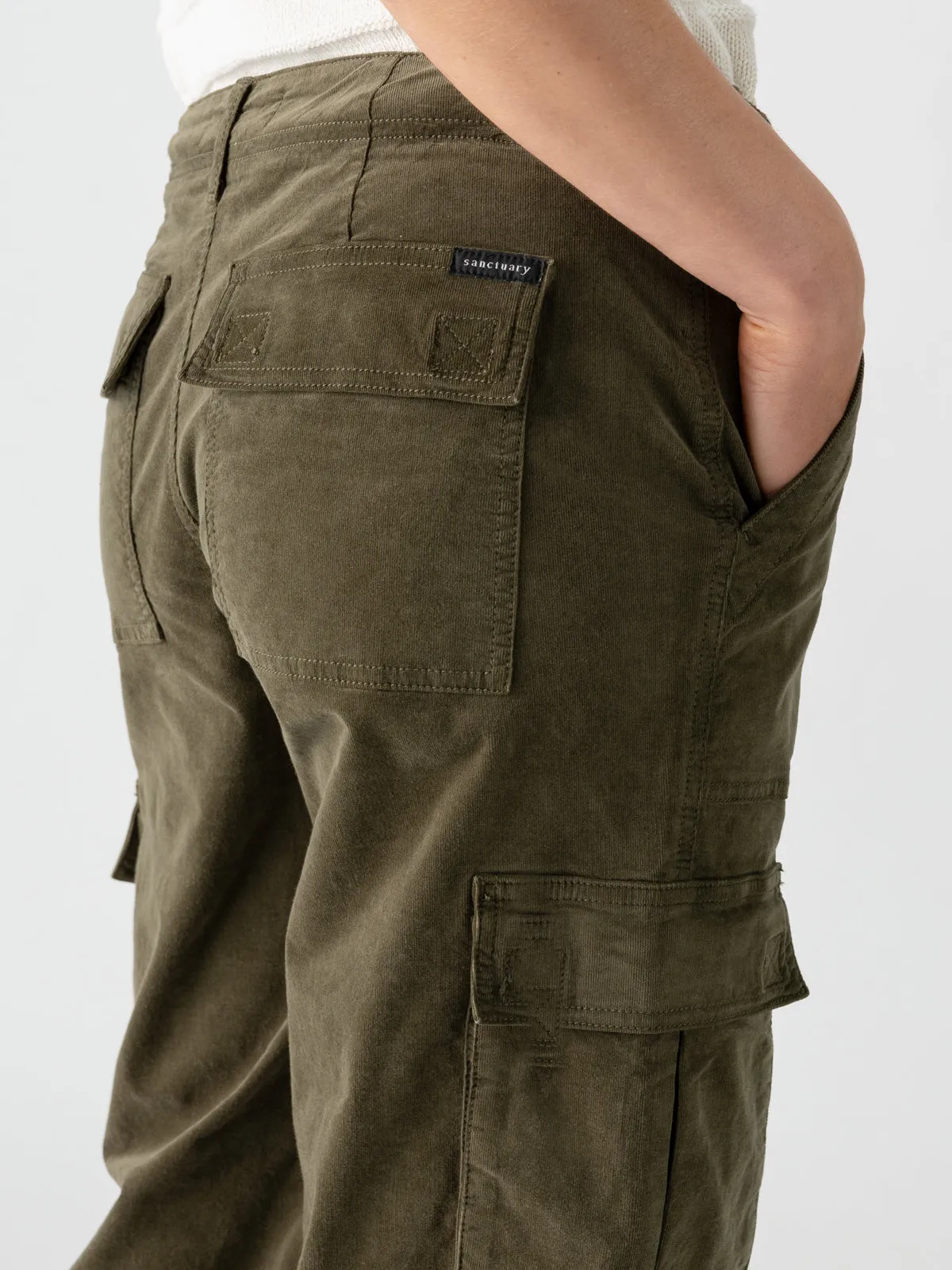 Reissue Corduroy Cargo Standard Rise Pant Burnt Olive