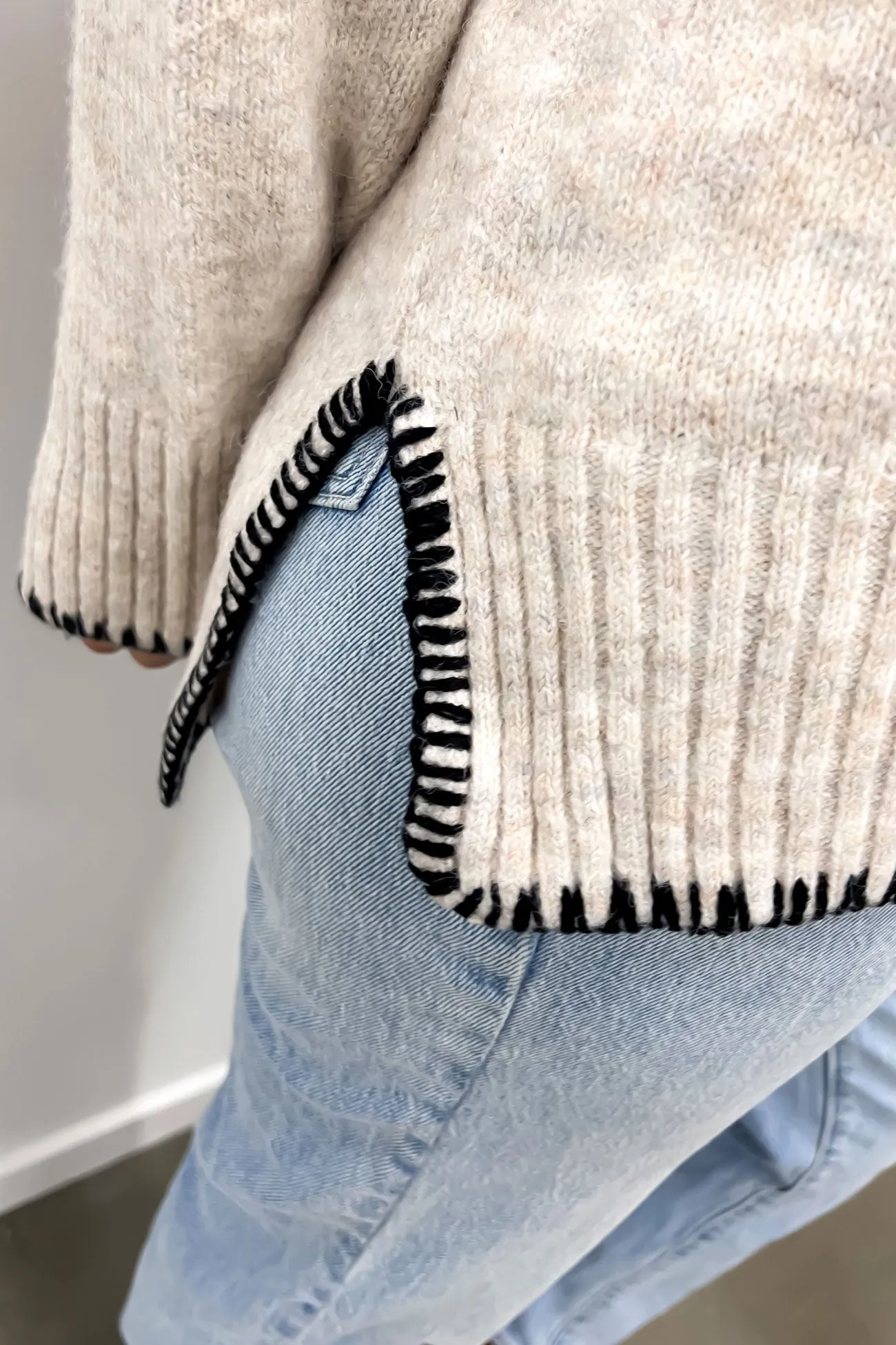 Remi Knit Jumper Latte