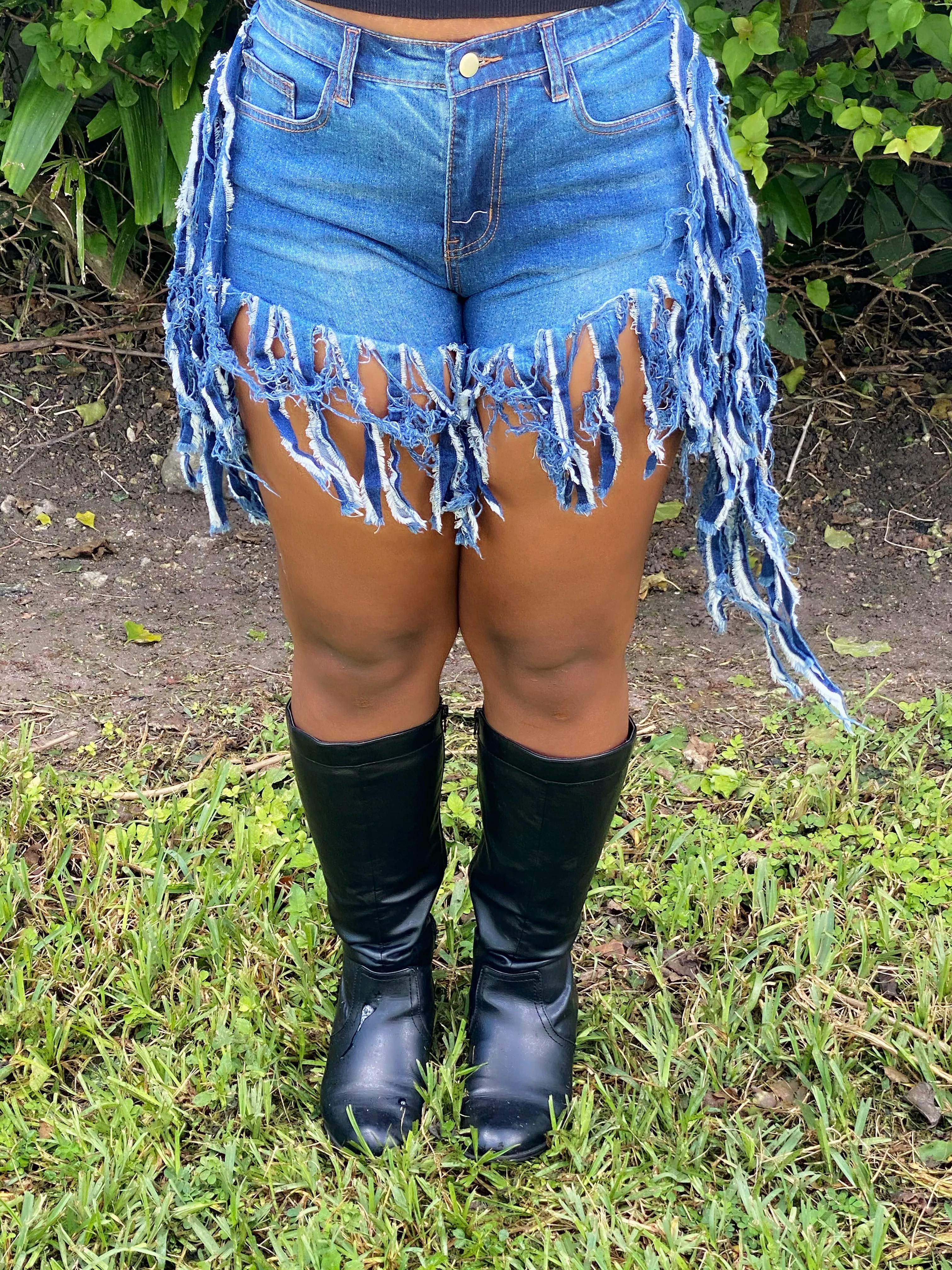 Rockstar Fringe Shorts