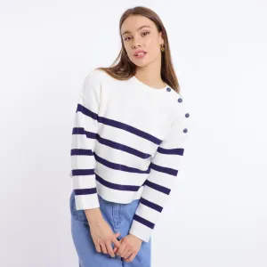 SABRINA JUMPER (NAVY/WHITE)