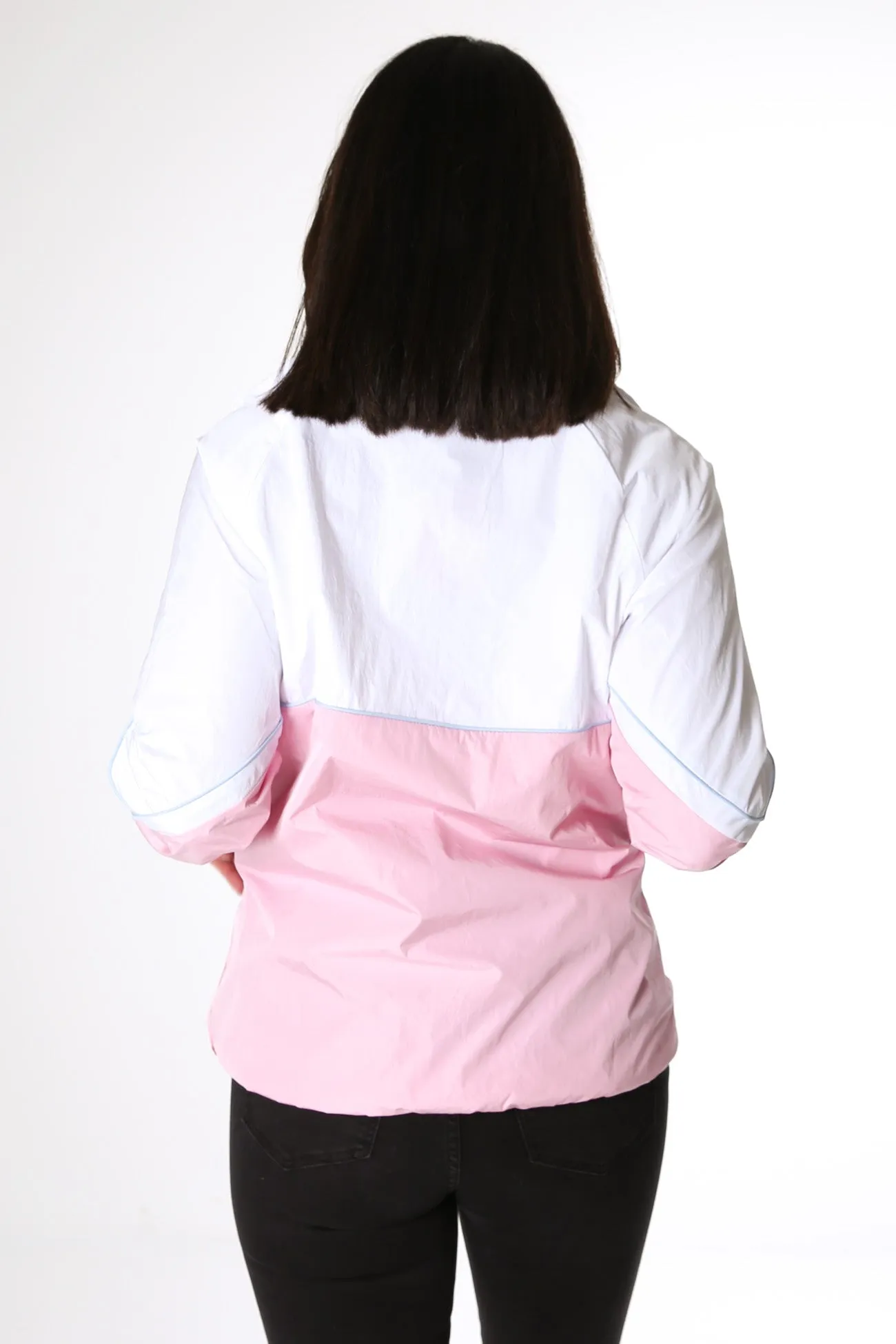 Scerti 1/2 Zip Track Top Light Pink