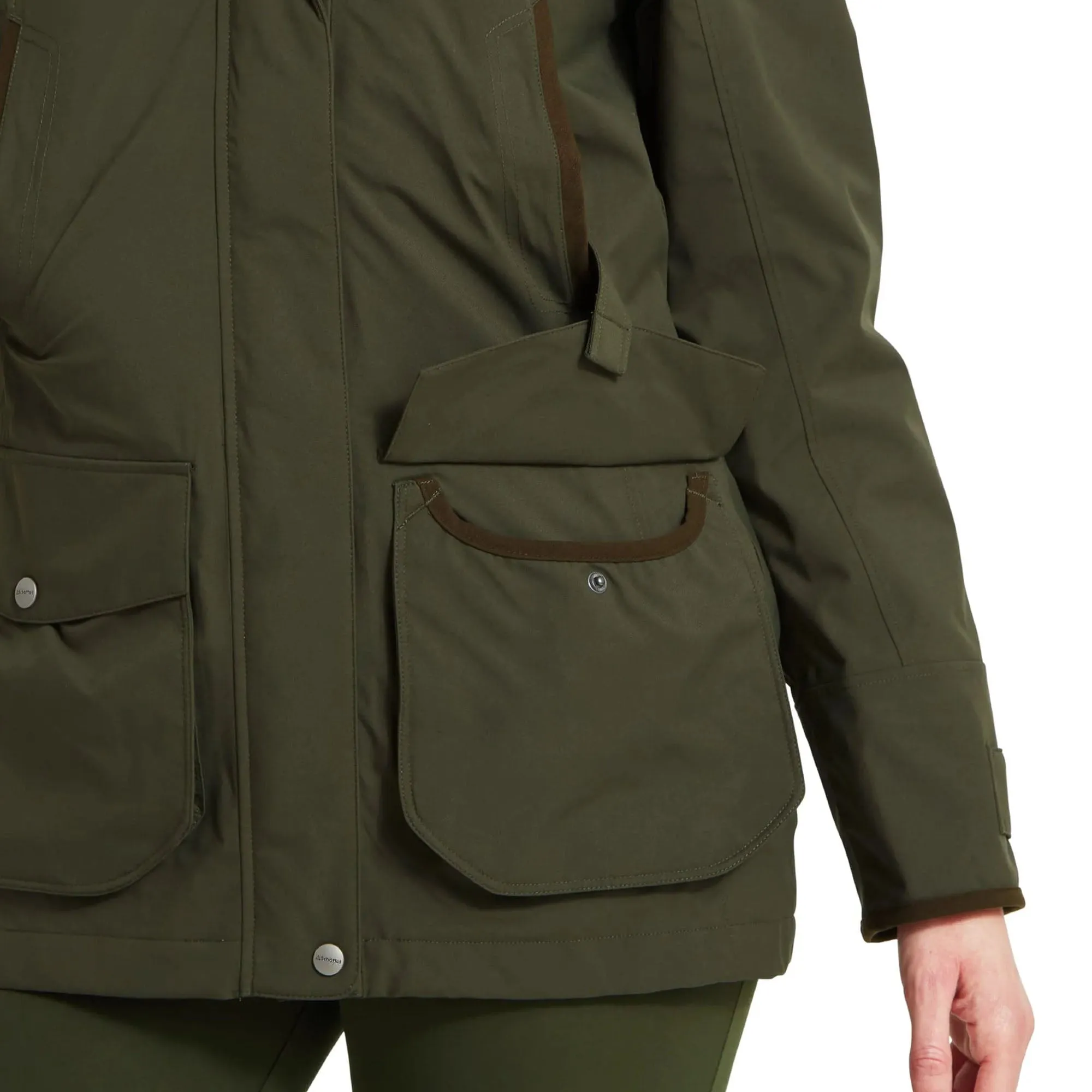 Schoffel Ladies Teal Ultralight Coat