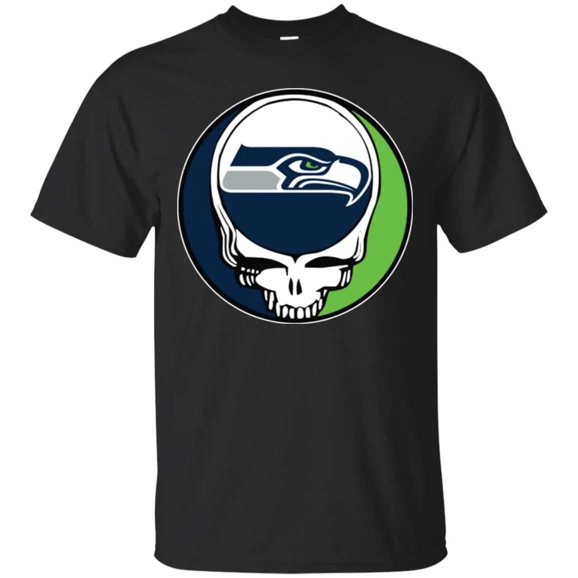 Seattle Seahawks Grateful Dead Steal Your Face Football Nfl Shirts