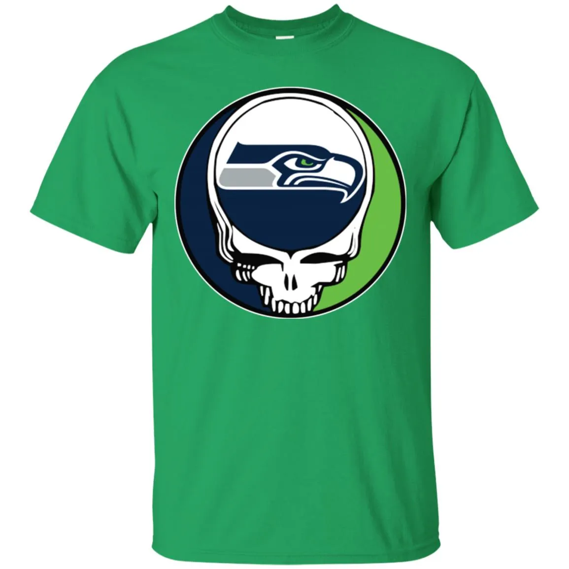 Seattle Seahawks Grateful Dead Steal Your Face Football Nfl Shirts