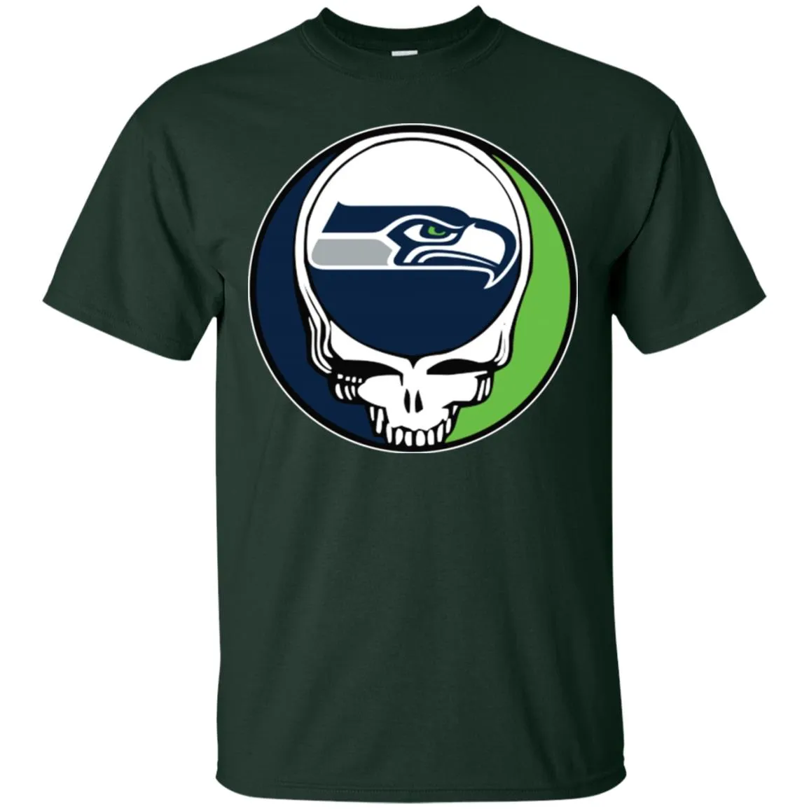 Seattle Seahawks Grateful Dead Steal Your Face Football Nfl Shirts