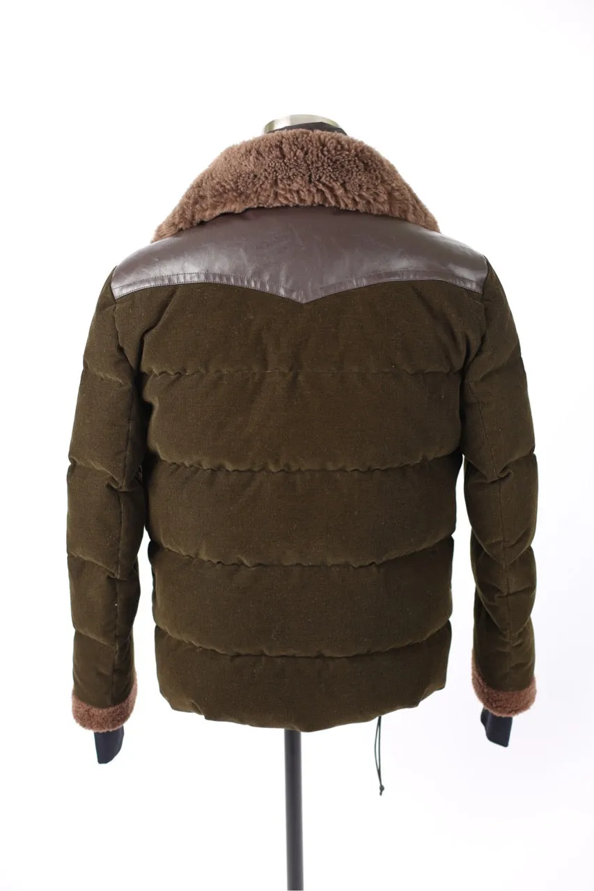 Shearling Down Puffer