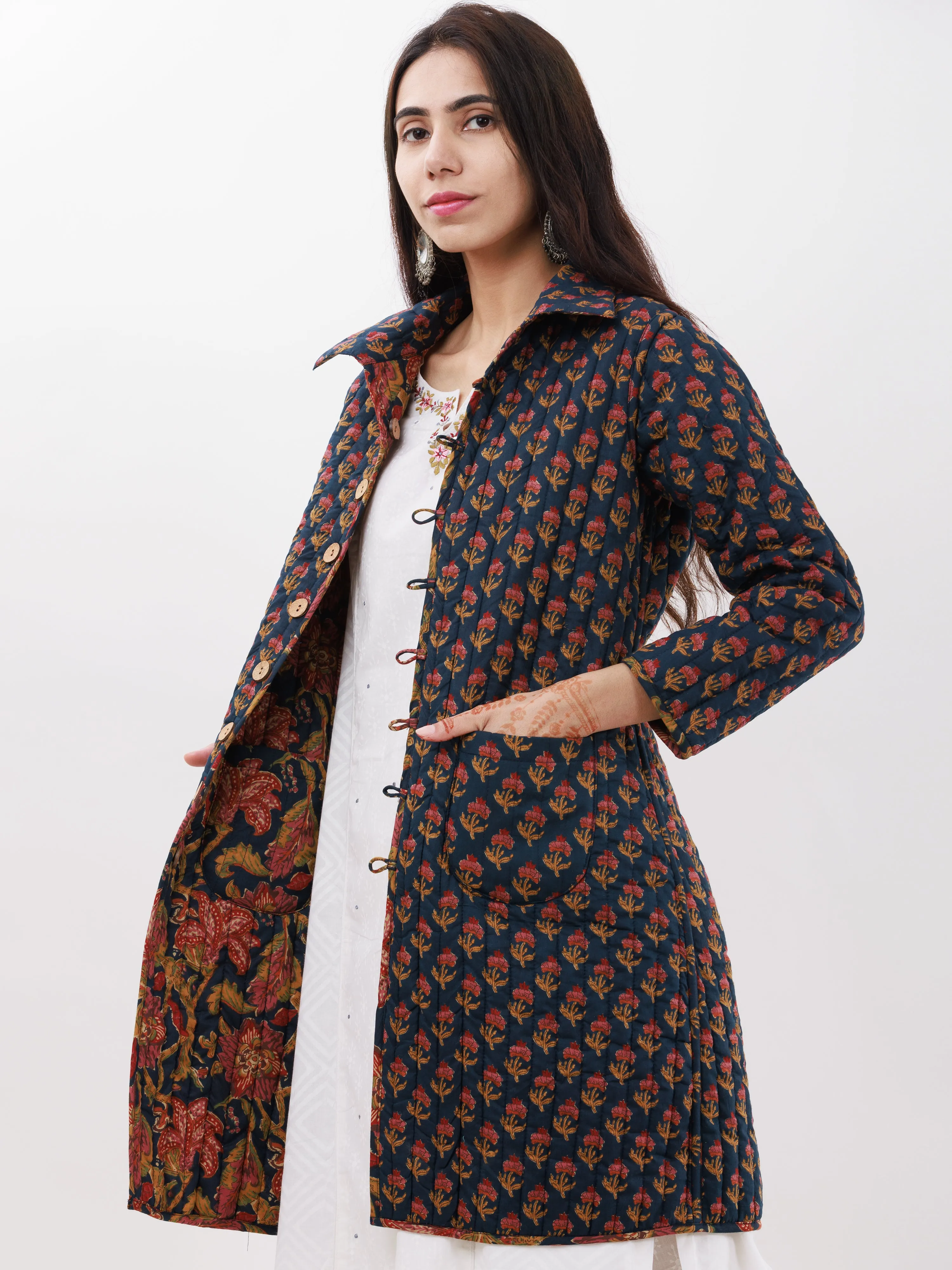 Shishir Ansh Quilted Reversible Jacket