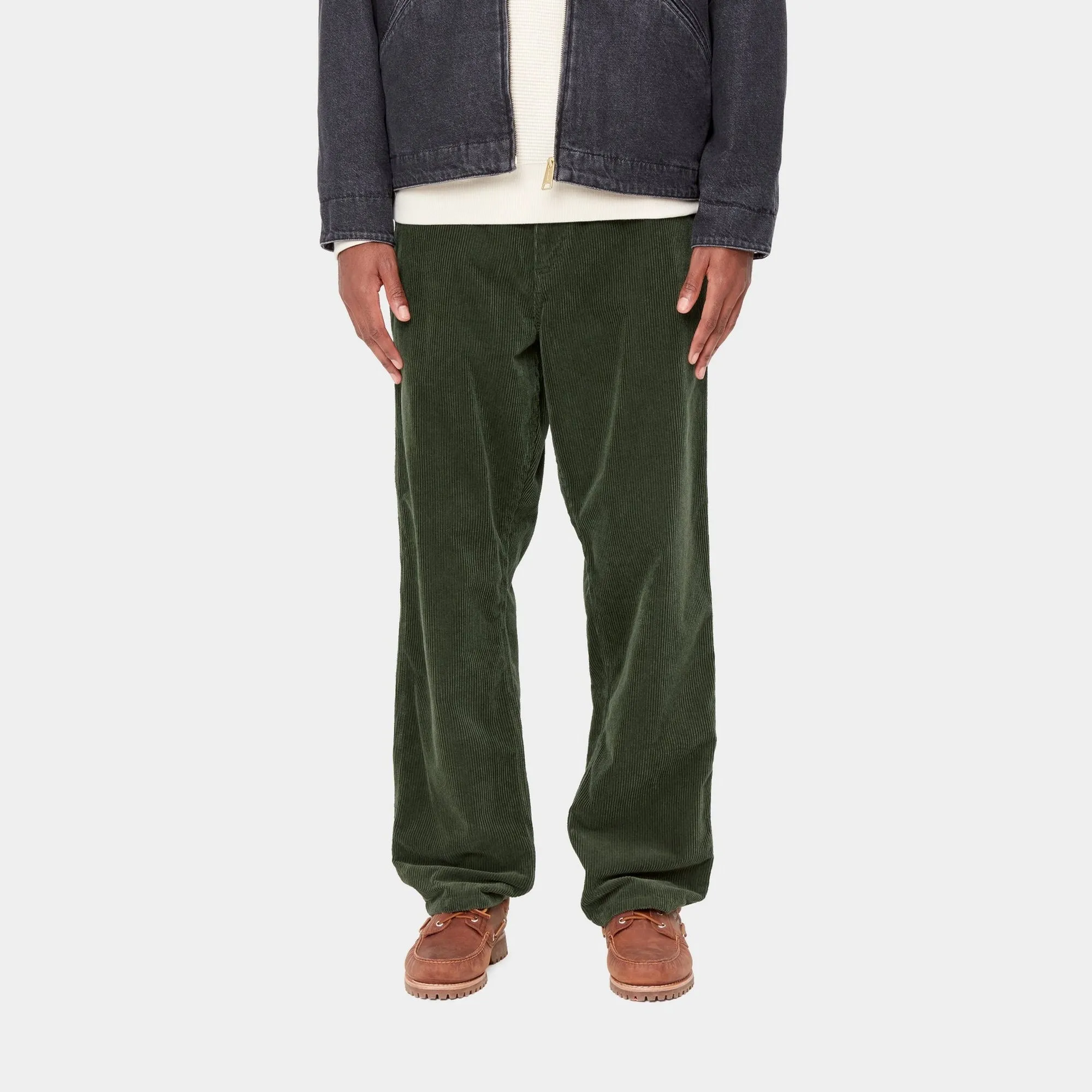 Single Knee Pant - Corduroy | Office Green