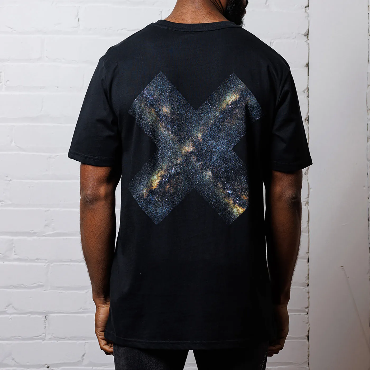 Solar System X Imprint - Tshirt - Black