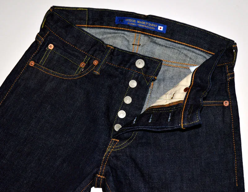 stitch "SJ101" 14oz Selvedge Denim Straight