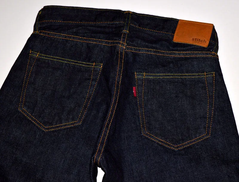 stitch "SJ101" 14oz Selvedge Denim Straight