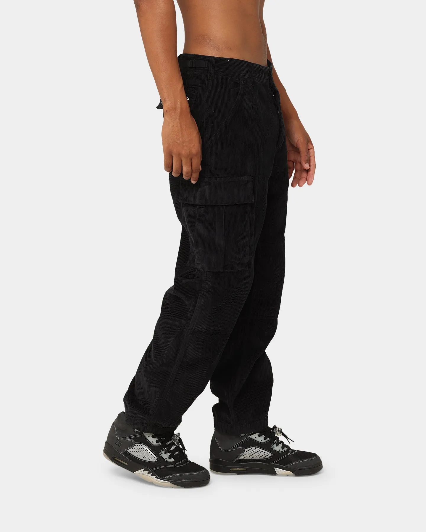 Supreme X Nike Arc Corduroy Cargo Pants Black