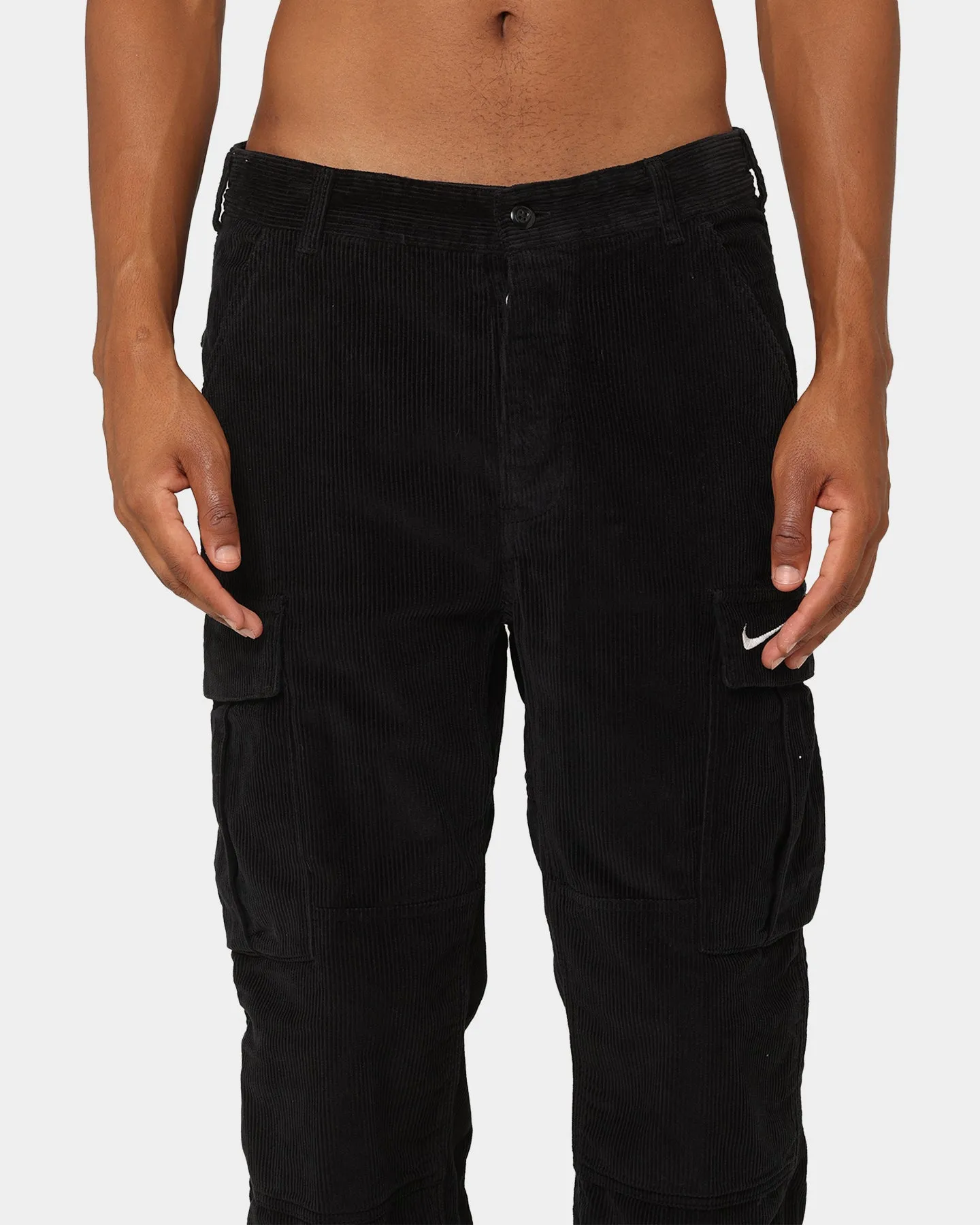 Supreme X Nike Arc Corduroy Cargo Pants Black