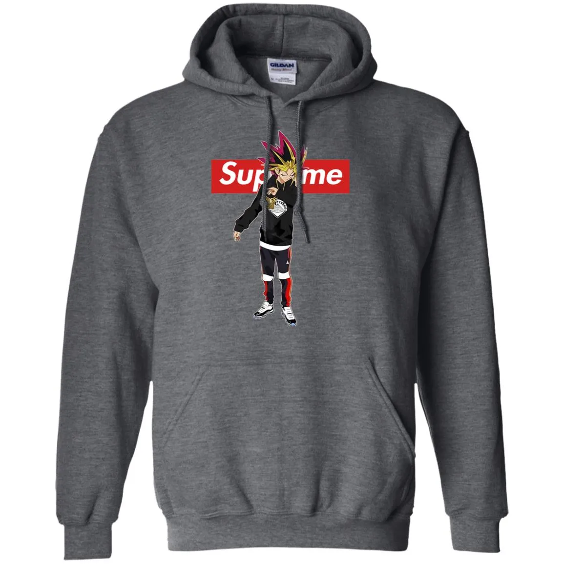 Supreme Yugi Mutou Game Yugioh T-shirt Pullover Hoodie Sweatshirt