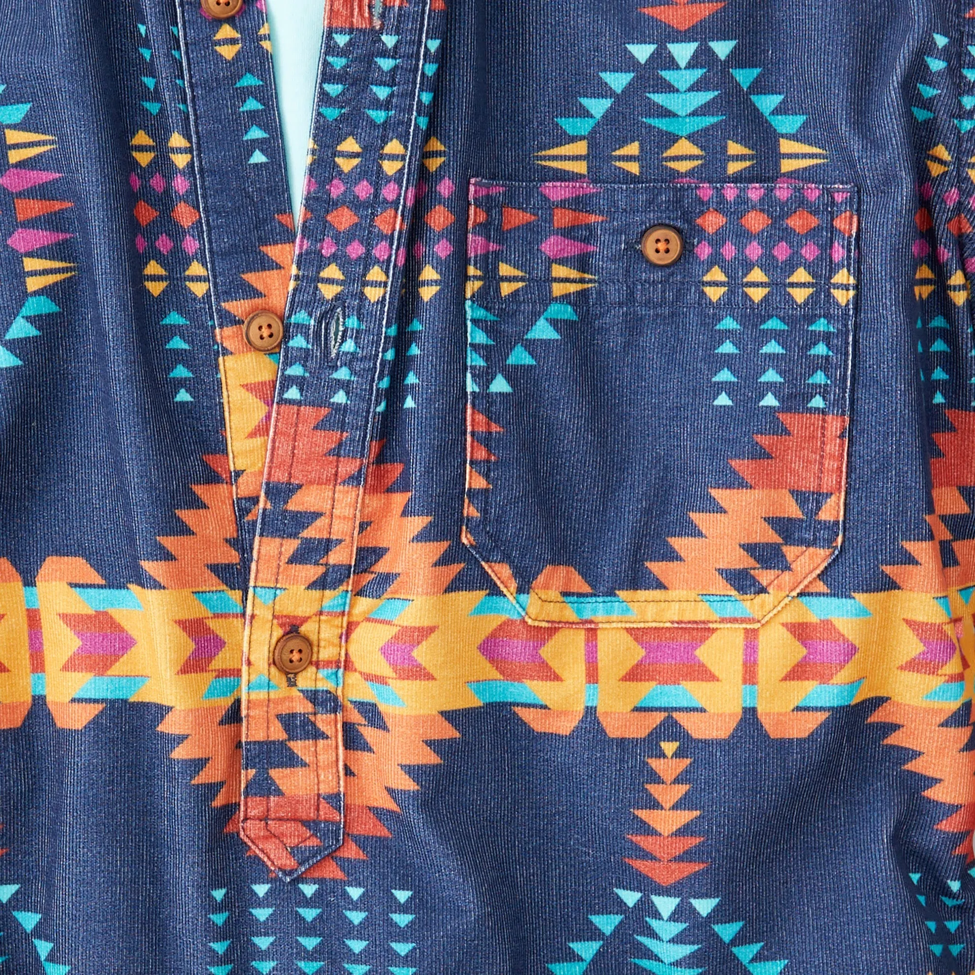 Tall Papagayo Corduroy Popover