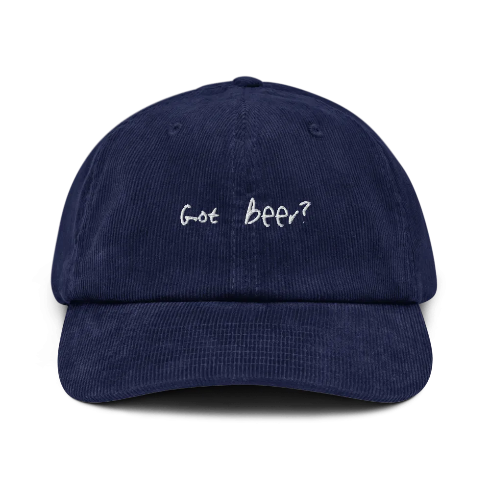 The Got Beer? Corduroy hat