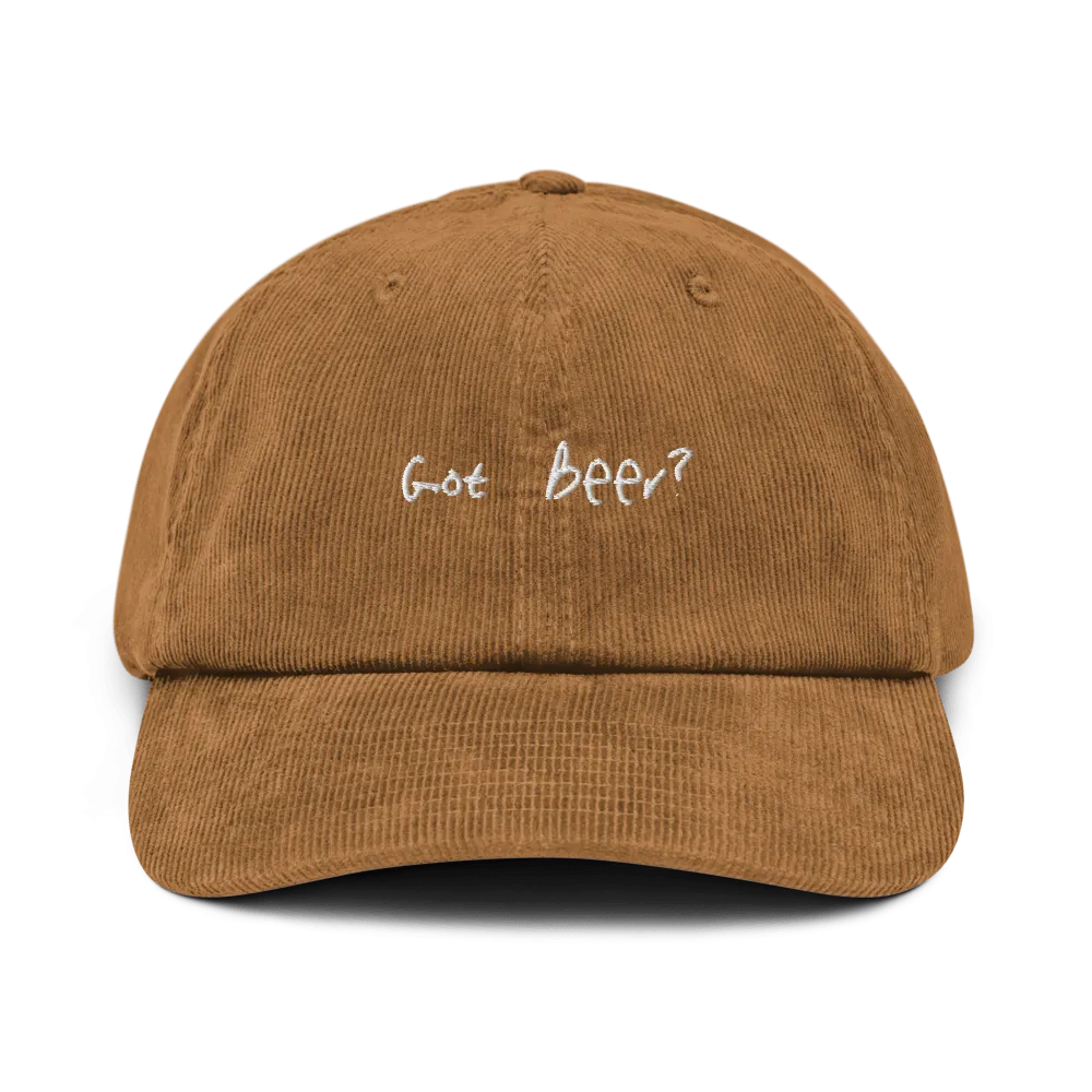 The Got Beer? Corduroy hat