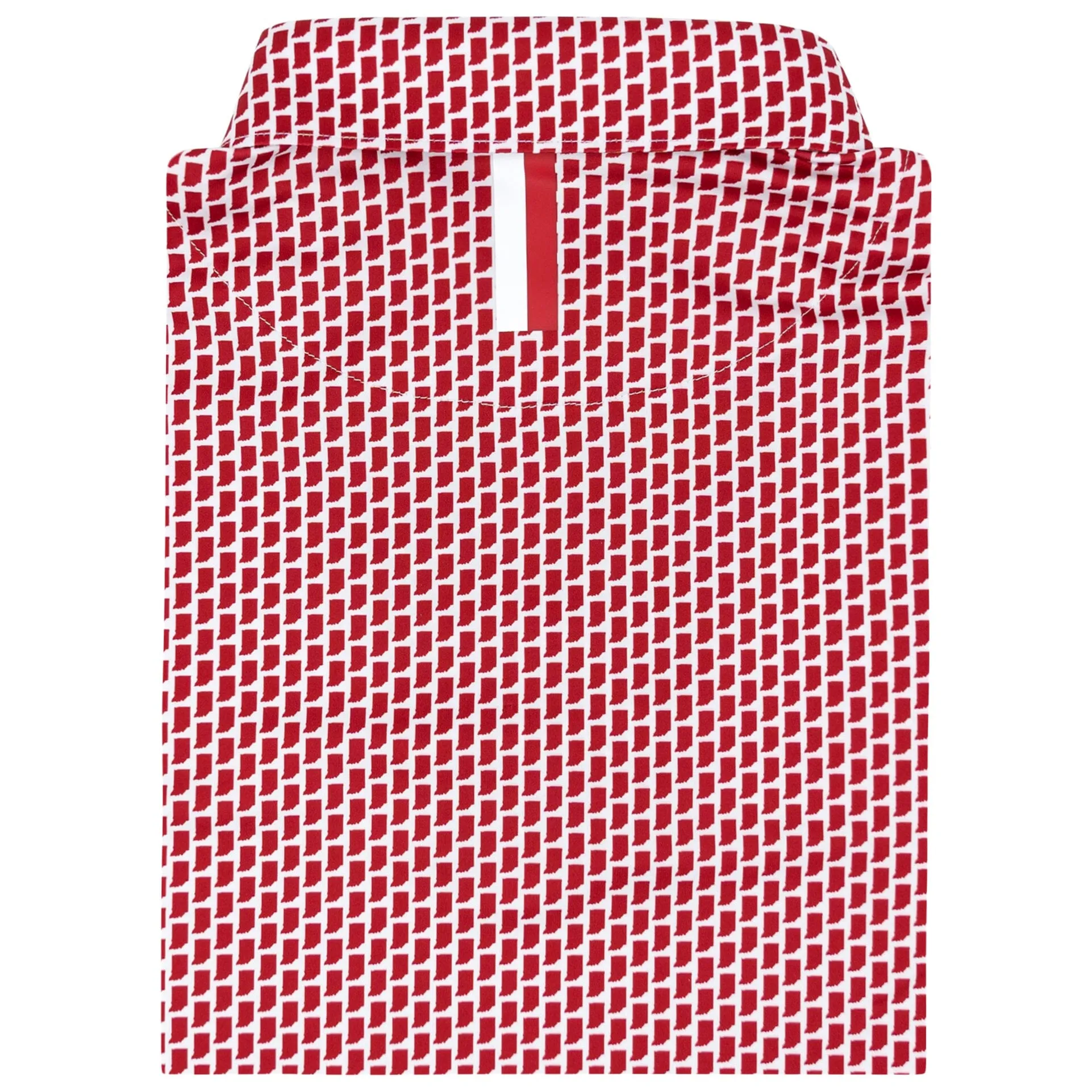 The IND | Performance Polo | The IND - Crimson Red/White