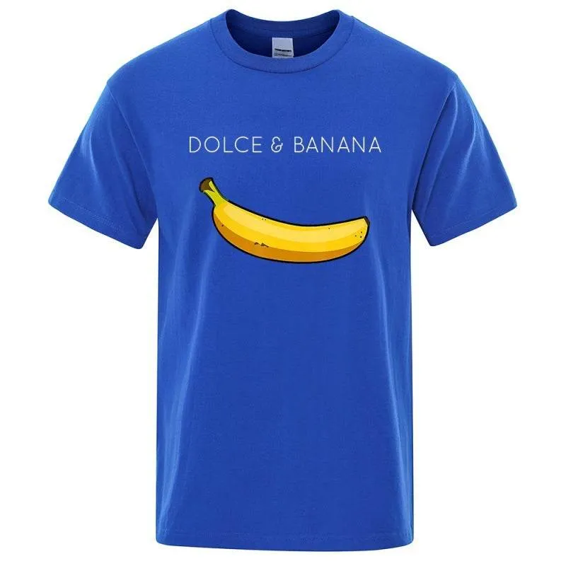 Tshirts  Banana Fashion Print polyester, short sleeve round collar.