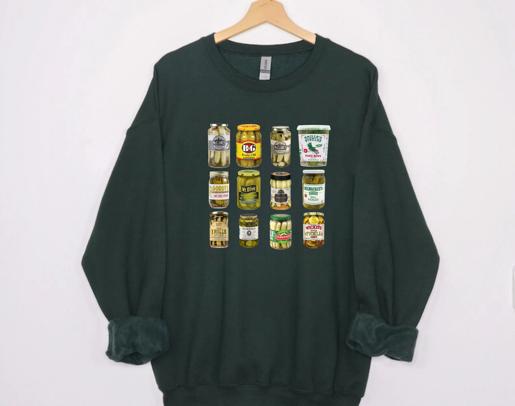 Vintage Pickle Sweatshirt | Pickle Jar Sweatshirt