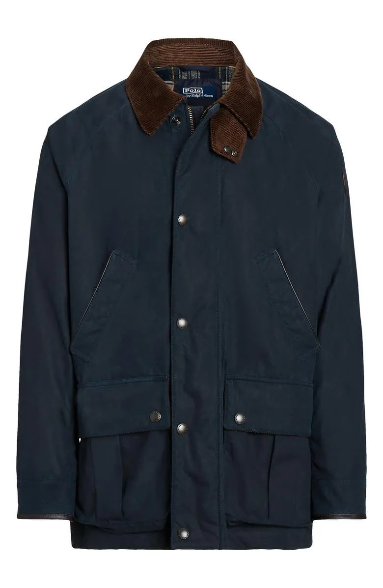 Waxed Cotton Car Coat