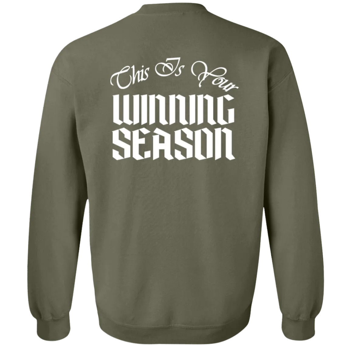 WINNING SEASON Crewneck Pullover Sweatshirt