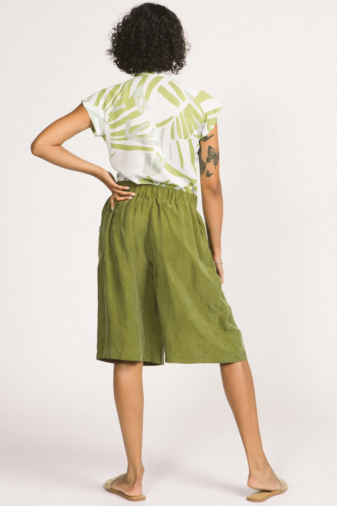 Yara Culottes Moss