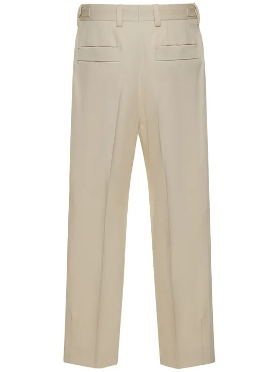 Zegna   Cotton &amp; wool pants 