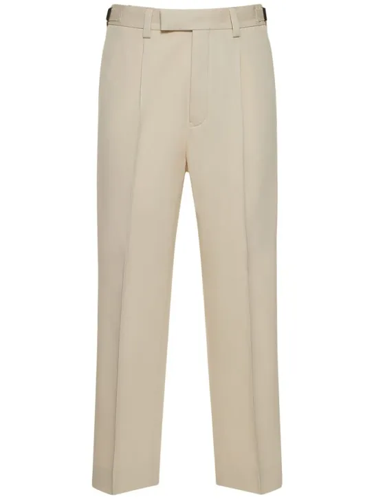 Zegna   Cotton &amp; wool pants 